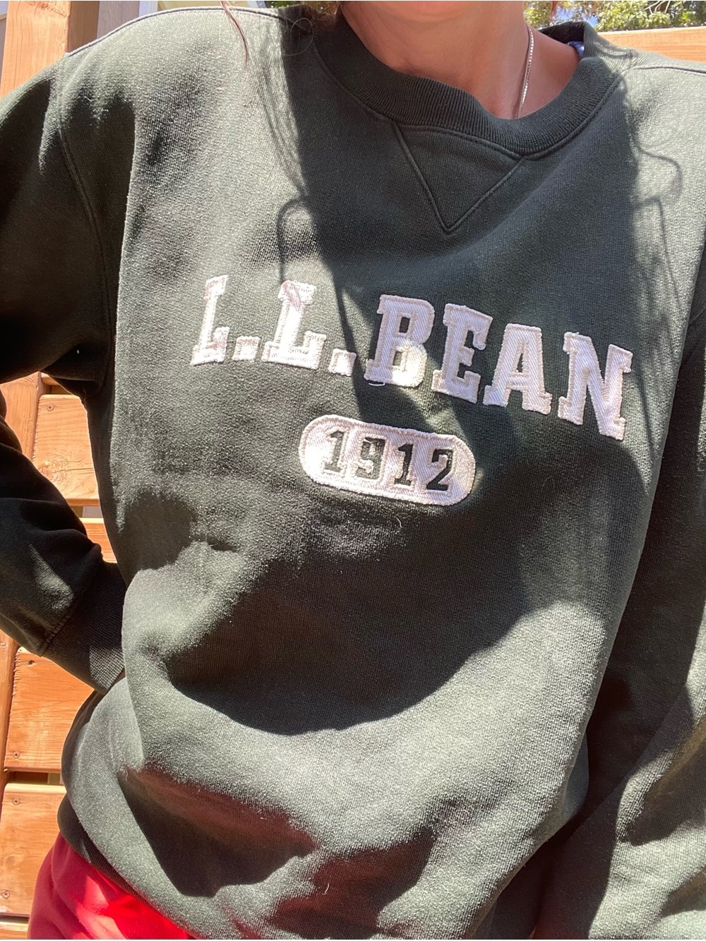 L.L. Bean Classic 1912 Crewneck Sweatshirt Embroidered Logo / Classic Pullover